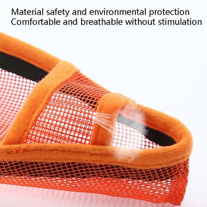 Dog Mouth Cover Anti-Bite Mesh Dog Mouth Cover Medium And Large Dogs Anti-Drop Mask S - Green